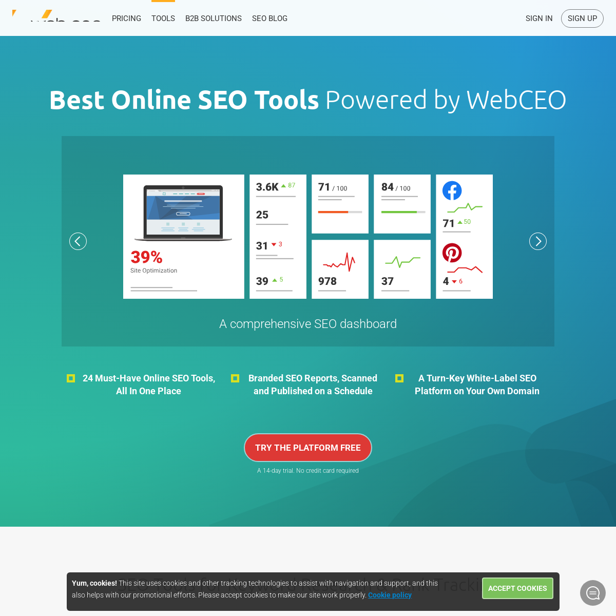 Detailed Review of WebCEO SEO Tools