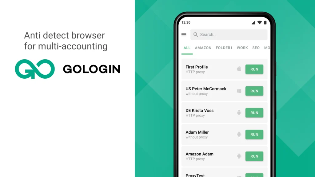 Secure Browser Profiles with GoLogin