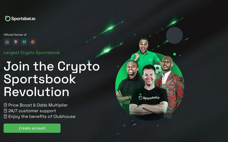 Sportsbet.io logo - Crypto sports betting platform