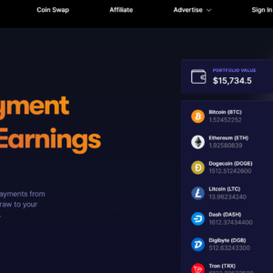 A glimpse into the user-friendly FaucetPay dashboard. A glimpse into the user-friendly FaucetPay dashboard.