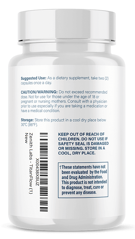 TitanFlow Prostate Support Supplement - Image 3