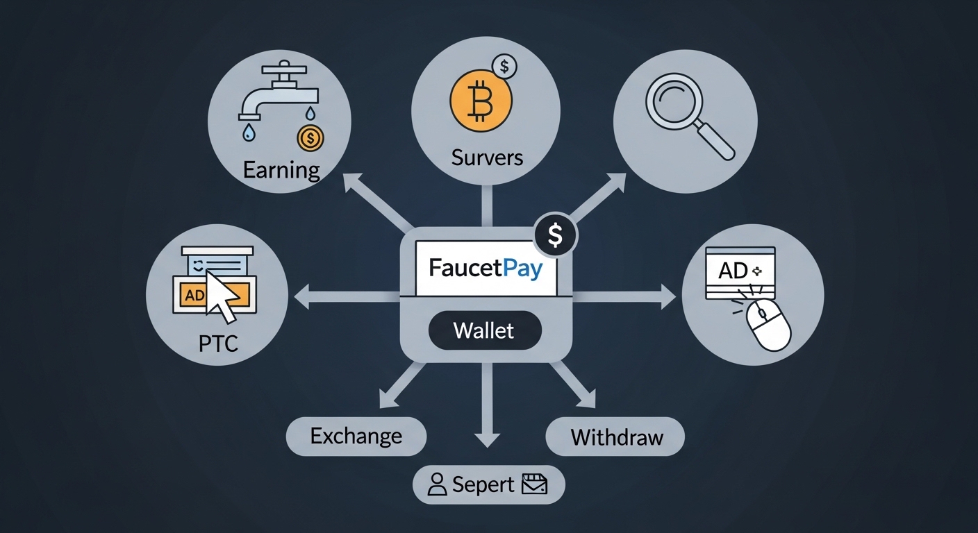 FaucetPay: The Ultimate Micro-Wallet & Free Crypto Earning Platform - Image 6