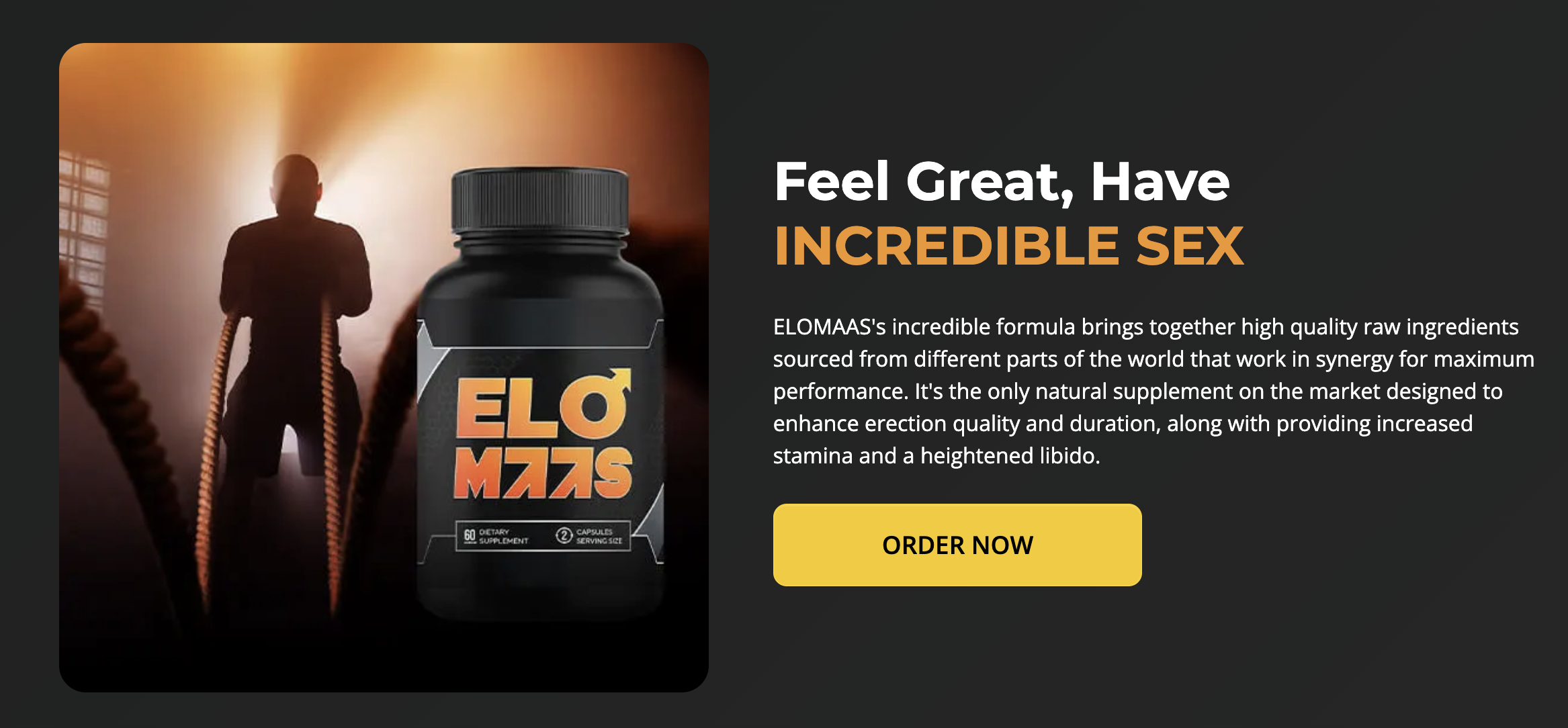 EloMaas Male Vitality Supplement - 90 Day Money-Back Guarantee - Image 7
