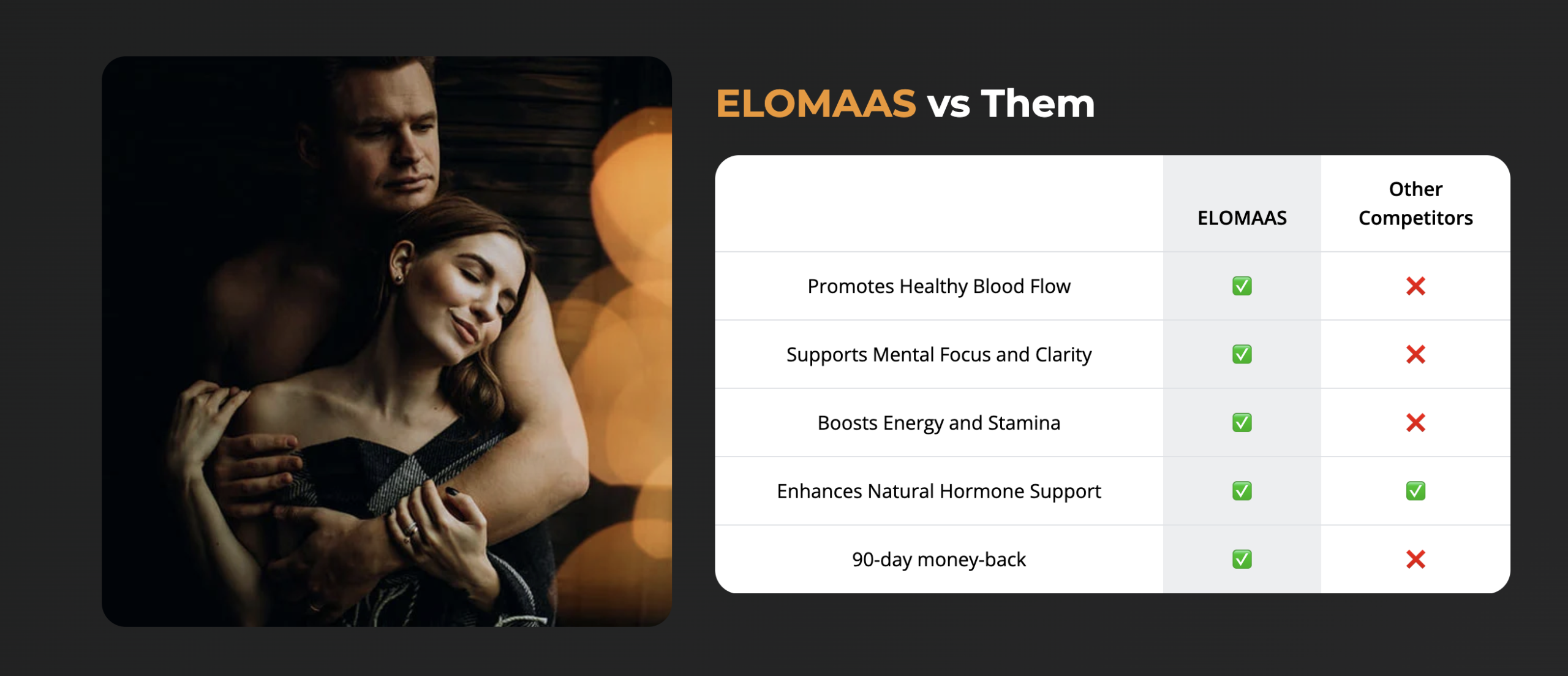 EloMaas Male Vitality Supplement - 90 Day Money-Back Guarantee - Image 8